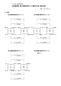 thumbnail of 蹴ろう大会1日目組み合わせ　牧之原会場